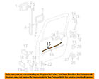 55176628ab Jeep 00-06 Rod Chrysler Wrangler Door-release Oem