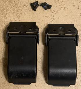 55175816ac Jeep Oem Wrangler Tj 97-06 Hard Top Latch Clamp Bracket Pair/set Free-ship