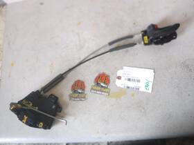 81410-2k030 Kia 11-13 Soul Left Drivers Side Rear Door Latch With Handle Oem