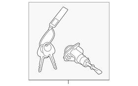 81970-a9a00 Kia Genuine Cylinder And Keys