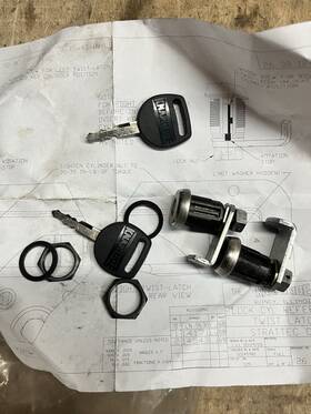26101170-2 Knapheide 26101170 Set Of 2 Replacement Lock And Key Kit For Slam Latches