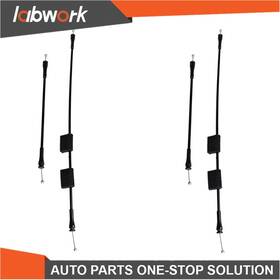 Tl28476q Labwork 2x Rear Rh Side Door Latch Release Cables For Ford E150 E250 1992-2014