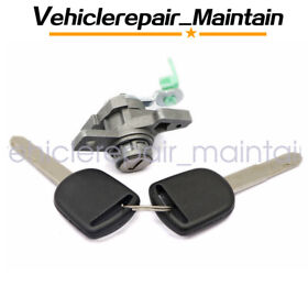 Ho-dl-113 Left Driver Side Door Lock Cylinder For Honda Crv Cr-v Element Brand New