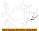 Be8z5440180b Left Lock 11-14 Oem Hardware-rear Ford Cable Door-lock Fiesta