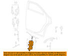 4575893aa Left Oem Lock Chrysler Hardware-rear Door-latch