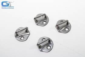 Ft4z5822008a Lincoln Nautilus Mkx Door Lock Latch Striker Oem 2016 - 2020 -set Of 4
