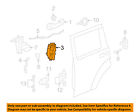 4589279ai Lock Oem Hardware-rear Chrysler Door-latch Left