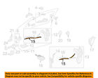 6971050010 Ls430 01-03 Oem Door-cable Toyota Lexus Front Left