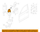 51217229458 M3 Front 11-13 Bmw Oem Actuator Door-lock