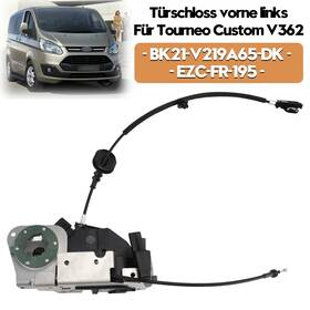 Bk21-v219a65-dk Madhornets Ezc-fr-195 Front Left Door Lock For Ford Transit Tourneo Custom V362