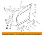 9ya42a815 Mazda Oem 10-18 Cx-9 Front Door-door Check Bolt