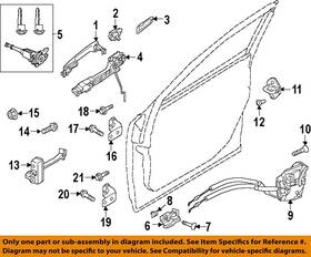 Bdts58415 Mazda Oem 19-25 3 Cx-30 Mx-30 Ev Front Door Lock Hardware-cap