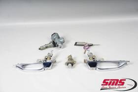 0004628030 Mercedes-benz 72-78 R107 450sl 450slc Ignition Switch Door Handle Trunk Lock Set 71k