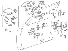 124-760-44-77 Mercedes-benz Genuine Guide
