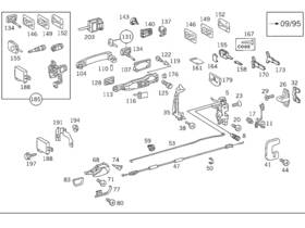 Mercedes-benz 129-760-30-77 Genuine Mercedes-benz Guide