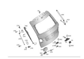 166-740-00-32 Mercedes-benz Genuine Striker