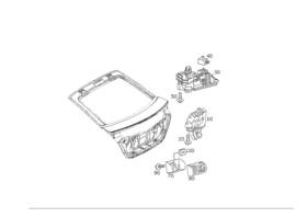 203-740-10-93 Mercedes-benz Genuine Handle
