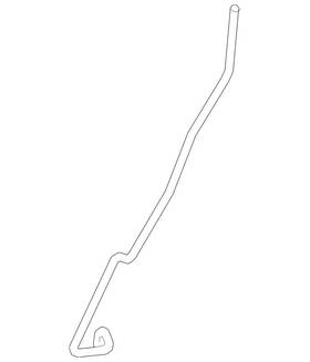 205-733-02-39 Mercedes-benz Genuine Securing Rod
