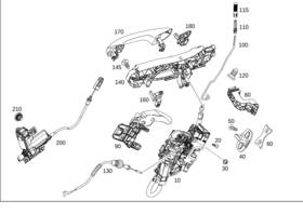 213-760-06-00 Mercedes-benz Genuine Electrical Closing Aid