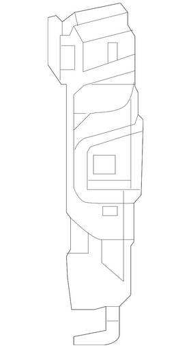 4477300702 Mercedes-benz Genuine Lock Actuator