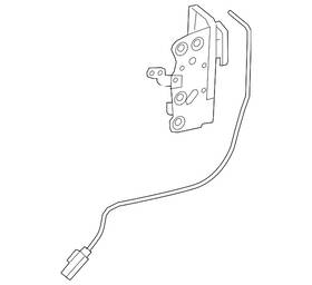 463-720-19-03 Mercedes-benz Genuine Coded Door Lock Set