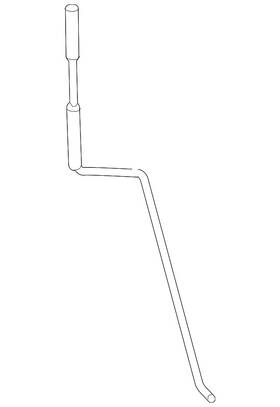 906-760-11-40 Mercedes-benz Genuine Lock Rod 906-760-11-40 Mercedes-benz Genuine Lock Rod