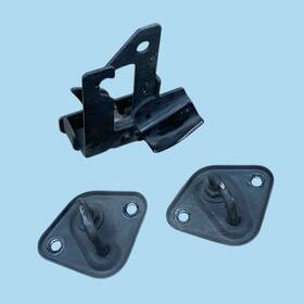 A2048800054 Mercedes-benz Upper Hood Lock Latch Set Oem 08-14 W204 C250 C300 C350