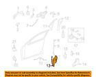 2047201535 Mercedes-benz E350 Actuator Front 10-11 Mercedes Oem Door-lock