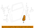 2517301735 Mercedes Mercedes-benz Oem Lock Assembly Hardware-rear Door-lock Left