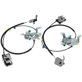 11564086 Michelleautoitem Rear Left Right Side Fit For Ford F-250 F-350 F-450 F-550 Door Latch Lock Cable