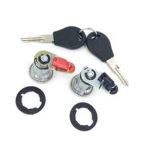 80601-01w00 Mid Valley Door Lock Set With Key L&r For 1986 -1991 Nissan D21 Pathfinder