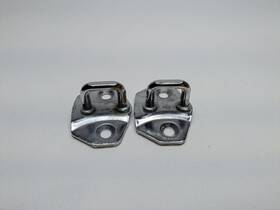 51217010402 Mini 02 - 04 Oem Cooper Left And Right Side Door Lock Latch Striker Plate Set