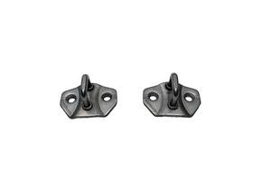 51217202485 Mini 2007-2015 Cooper Front Door Lock Latch Striker Set Of 2 Oem