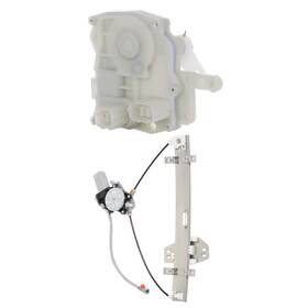 11699534 Mirror-zone Front Door Lock Actuator With Window Regulator For 2001-2006 Acura Mdx Base 3.5l