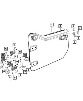 06512362aa Mopar Genuine Bolt Right 6512362aa
