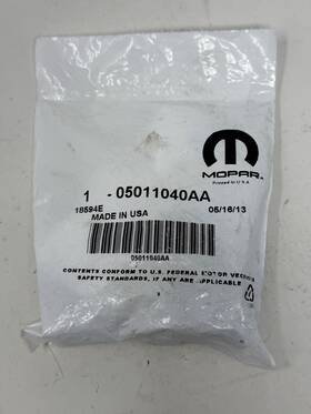 1-05011040aa Mopar 05011040aa Front Door Lock Cylinder Right Or Left