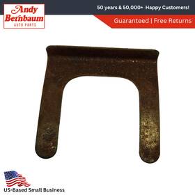 1455716 Mopar 1953-1959 Plymouth Dodge Rear Trunk Lock Cylinder And Key Retainer Nos