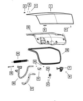6507648aa Mopar Genuine Hex Head Screw And Washer