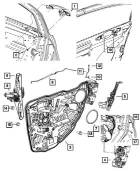 68104160aa Mopar Genuine Latch Presenter Right