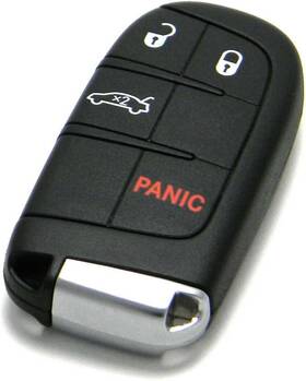 68234958-oe Mopar Oem 4-button Smart Proximity Remote Key Fob For 15-18 Dodge Challenger #68234958