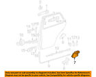 1637302435 Motor Lock Actuator Door Oem Mercedes-benz-mb