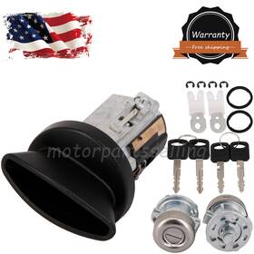 1l3z-11582-a Motorpartsselling 606278422577 Ignition And Door Lock Cylinder For 1997-2007 Ford F150 F250 F350 F450 Keyed Alike