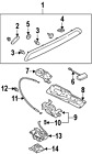 Mr599766 Genuine Mitsubishi Handle Oem Release