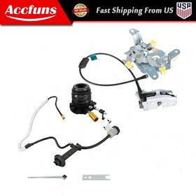 Munirater Afu206176f Door Lower Latch Lock And Clutch Assembly For Ford F-150 1997-2003 F-250 1997-99