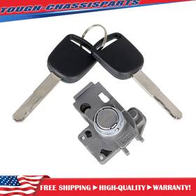 Tsp256890s Munirater For Honda Accord 2008-2012 Left Driver Side Door Lock Cylinder With 2 Keys