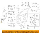 N621906s438 Ford Oem Front Check Arm Nut
