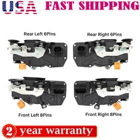 15134807 Nakkaa Left 4 Door Lock Actuators For 2003-2007 Hummer H2 Right Front Rear