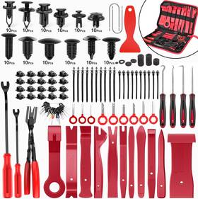 Bl-206-a Nilight 238pcs Trim Removal Tool Auto Push Pin Bumper 238 Clips Tools Red