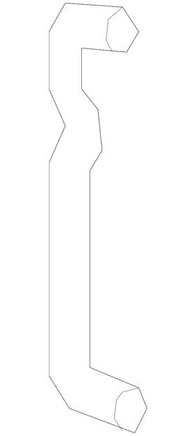 80515-6ca0a Nissan Genuine Lock Rod