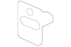 90576-1pa0a Nissan Genuine Door Lock Striker Plate
